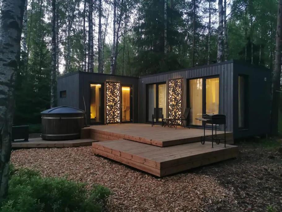 Holiday home Metsavaatega Majake Paernu Piiril Paikuse